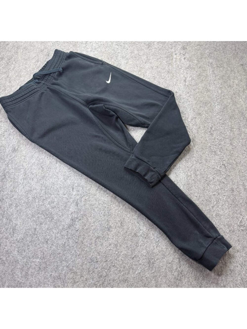 Nike Joggers Men S Black Club Fleece Tapered Cuffed Sweatpants 28" 826431 b185